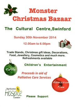 Swinford Hospice shop Christmas Bazaar 2014